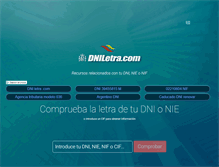 Tablet Screenshot of dniletra.com